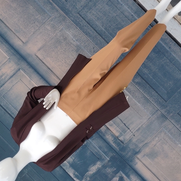 ALLEN SAMO LADIES VINTAGE METAL ACCENTED  LUXURY SWEATER JACKET (USA) - Picture 16 of 17